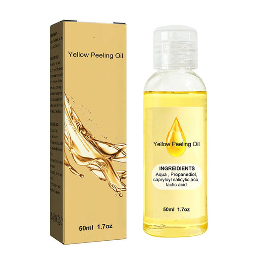 Brightening Peeling Oil Deep Cleansing Exfoliating Dead Skin Fading Spots Brightening Skin Oil Dark Skin Peeling Oil Powerful Exfoliating Oil 50Ml