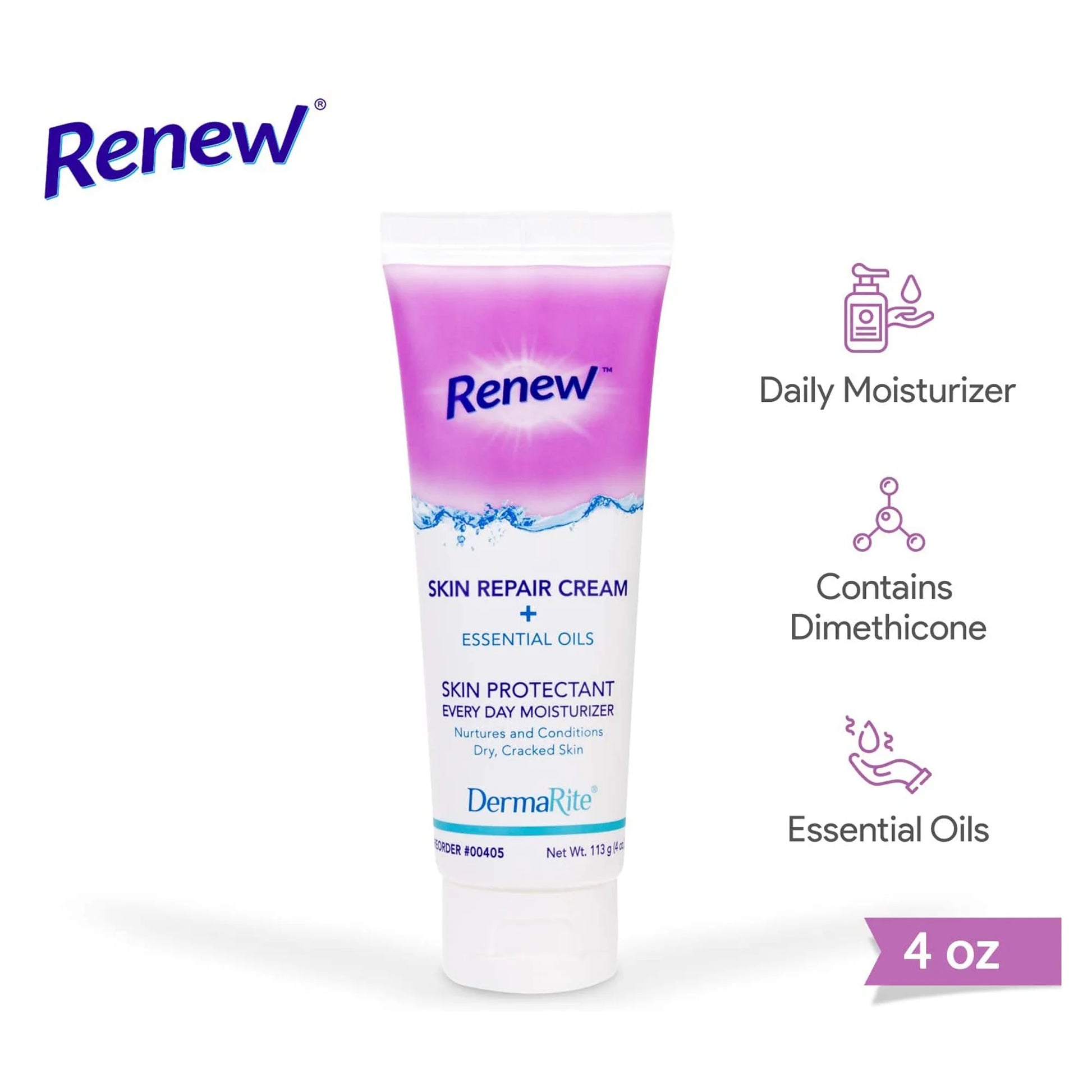 Renew Skin Repair Scented Hand and Body Moisturizer Cream 400