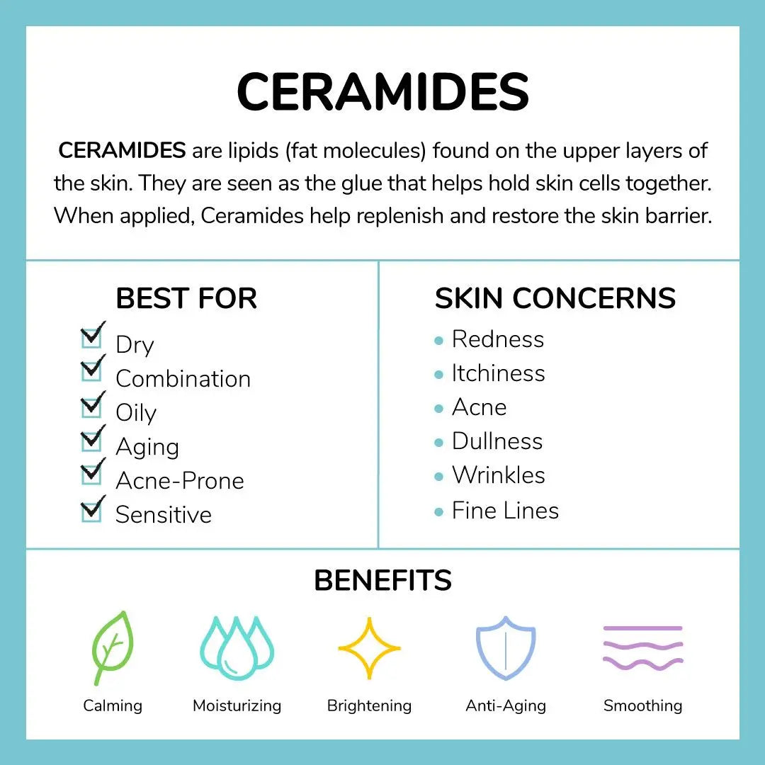 Ceramide Complex T5 Protects Skin Locks in Moisture Enhance Skin Lipid Suitable for Dry Skin Aging Skin and Sensitive Skin