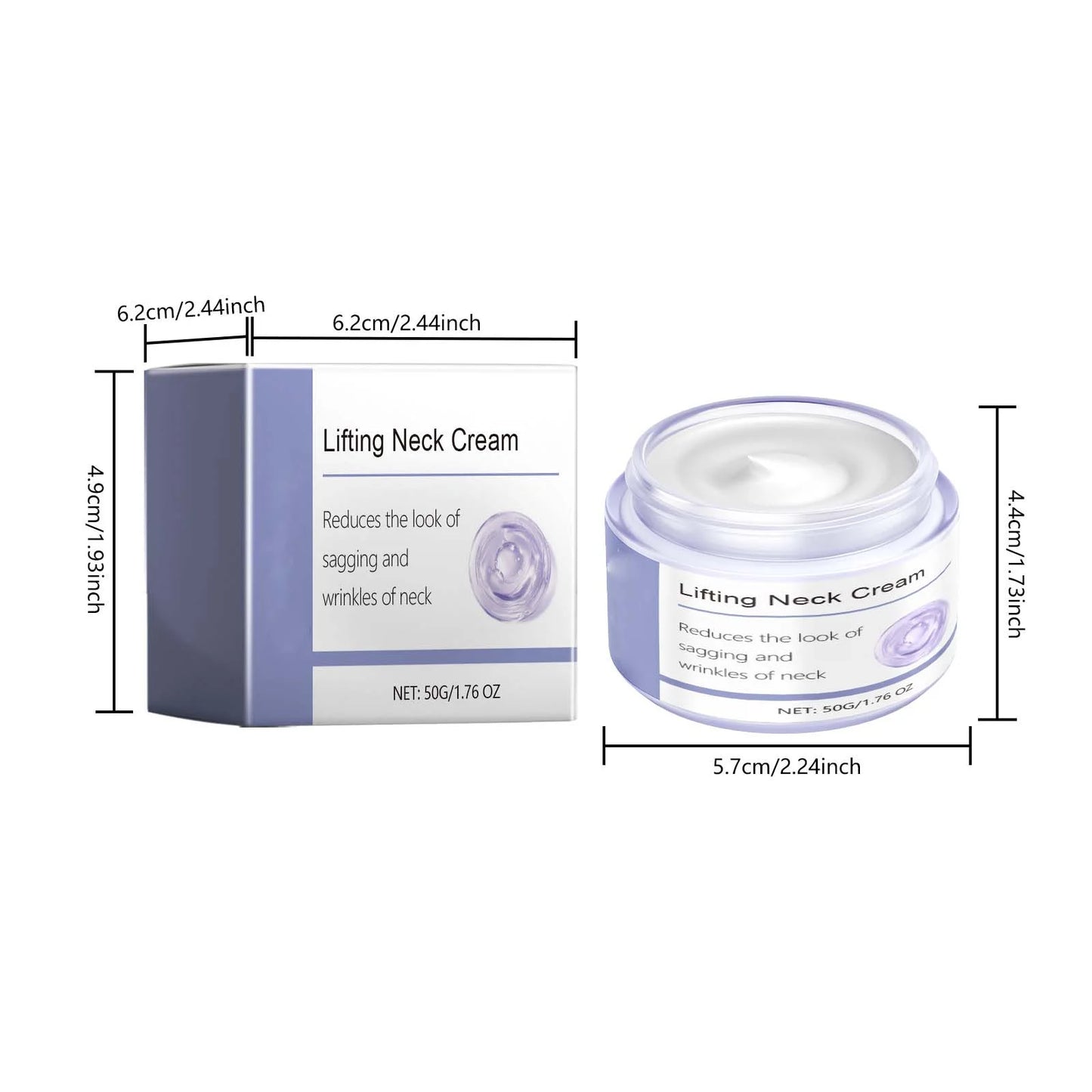 Neck Firming Cream Tightening Lifting Sagging Skin, Anti-Aging Neck Cream for Tightening and Wrinkles for an Even Skin Tone and Neck, Skin Care Moisturizer Face Cream