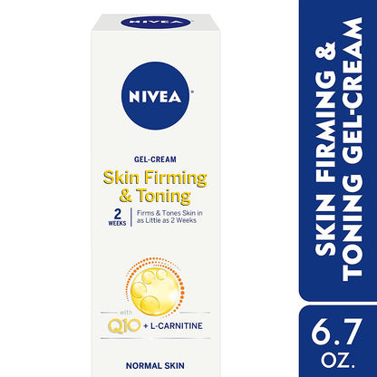 Skin Firming & Toning Body Gel-Cream - with Q10 for Normal Skin - Truly Yours , 6.7 Oz. Tube