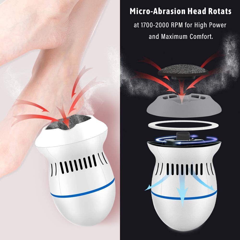 Electric Foot File Rupture Skin Trimmer Dead Skin Foot Professional Electric Pedicure Toolsrechargeable Foot Care Tools