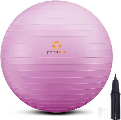 Exercise Ball Anti-Burst Pregnancy Yoga Ball for Balance Stability Fitness Workout Core Strength at Home & Office