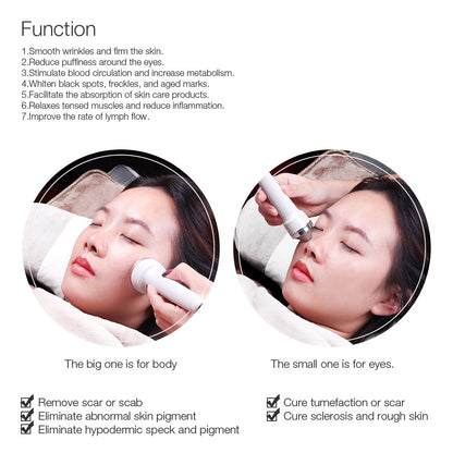 Ultrasonic Women Skin Care Whitening Freckle Removal High Frequency Lifting Skin anti Aging Beauty Facial Machine