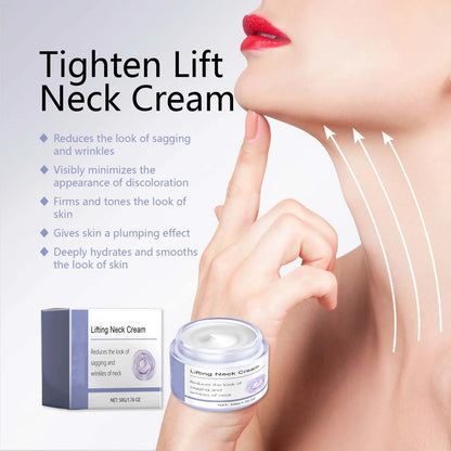 Neck Firming Cream Tightening Lifting Sagging Skin, Anti-Aging Neck Cream for Tightening and Wrinkles for an Even Skin Tone and Neck, Skin Care Moisturizer Face Cream