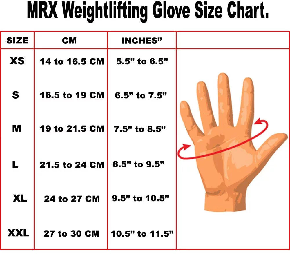 Weight Lifting Gloves Gym Training Bodybuilding Fitness Glove Workout Men & Women Grey S